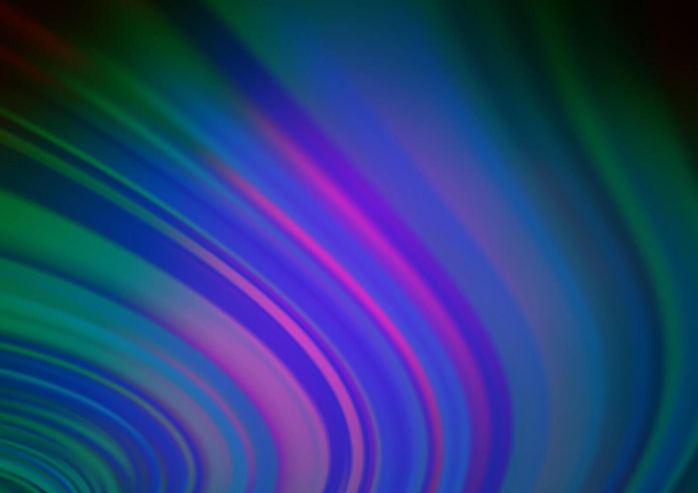 Dark Multicolor, Rainbow modern elegant template. vector