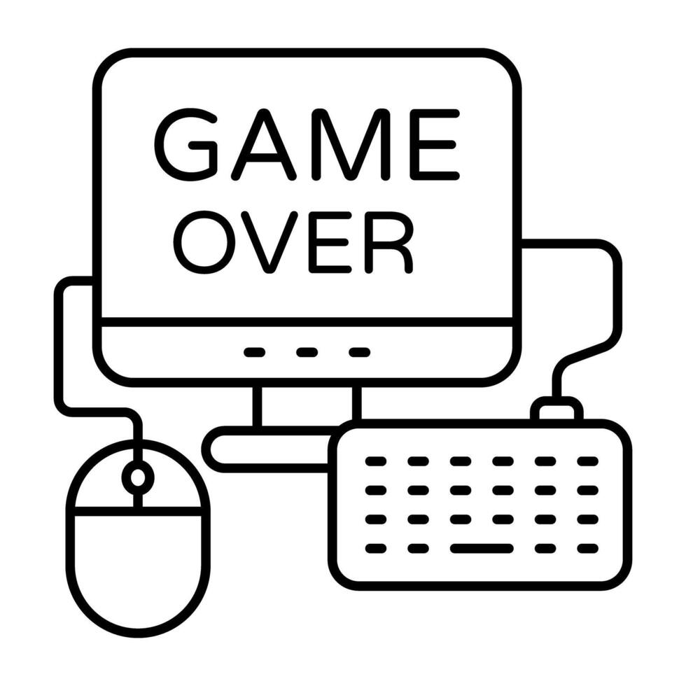 A Linear design of game over vector