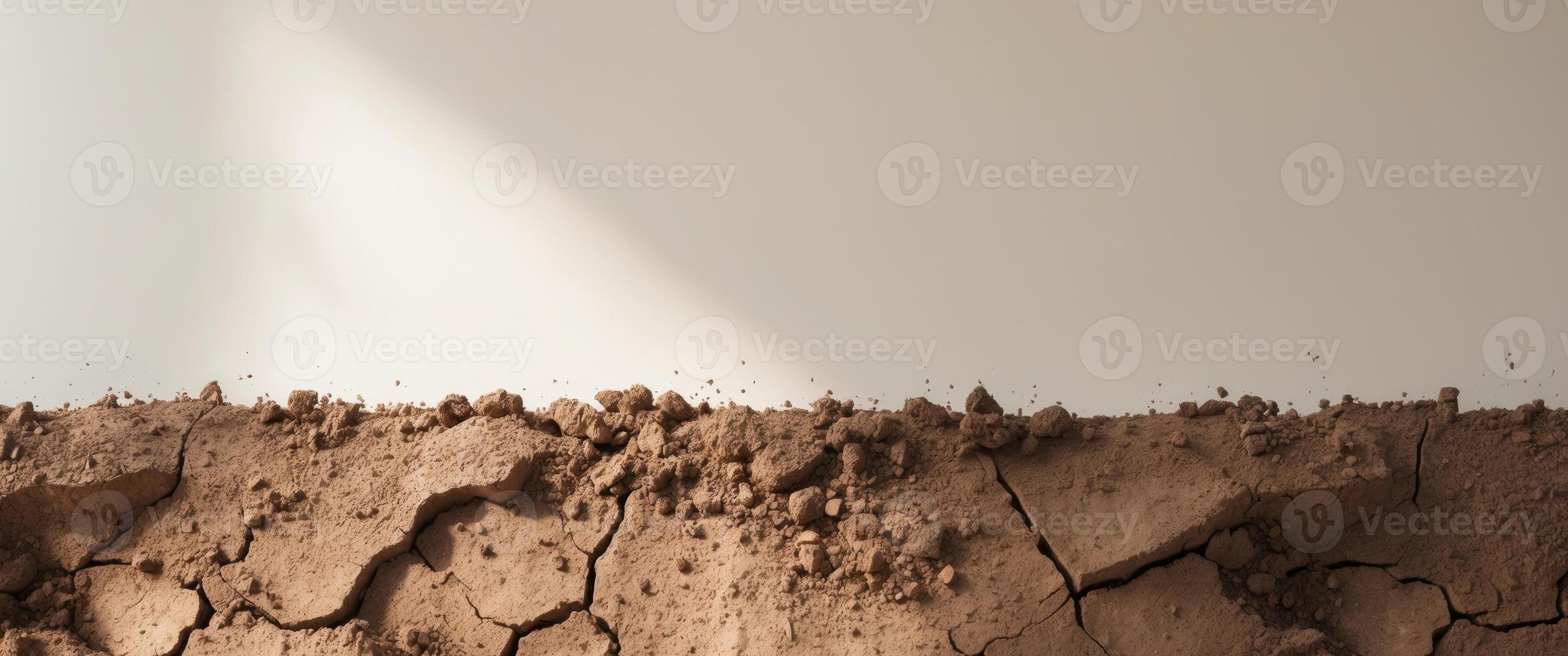 A wall with dirt and mud on it photo