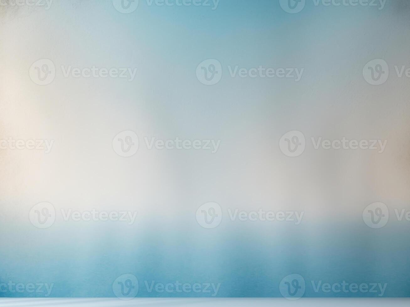 Soft Blue Gradient Wallpaper with Natural Light Effect. photo