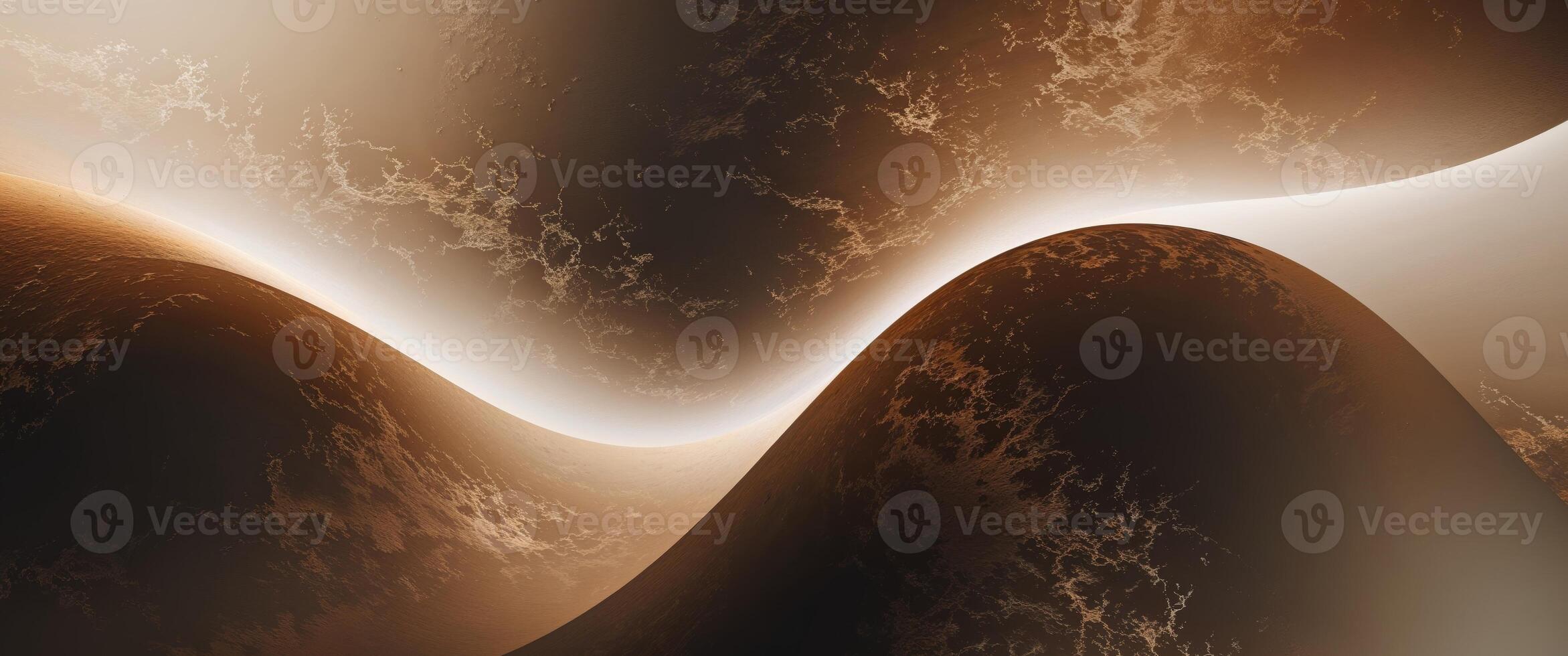 Dark Golden Brown Abstract Textured Background photo
