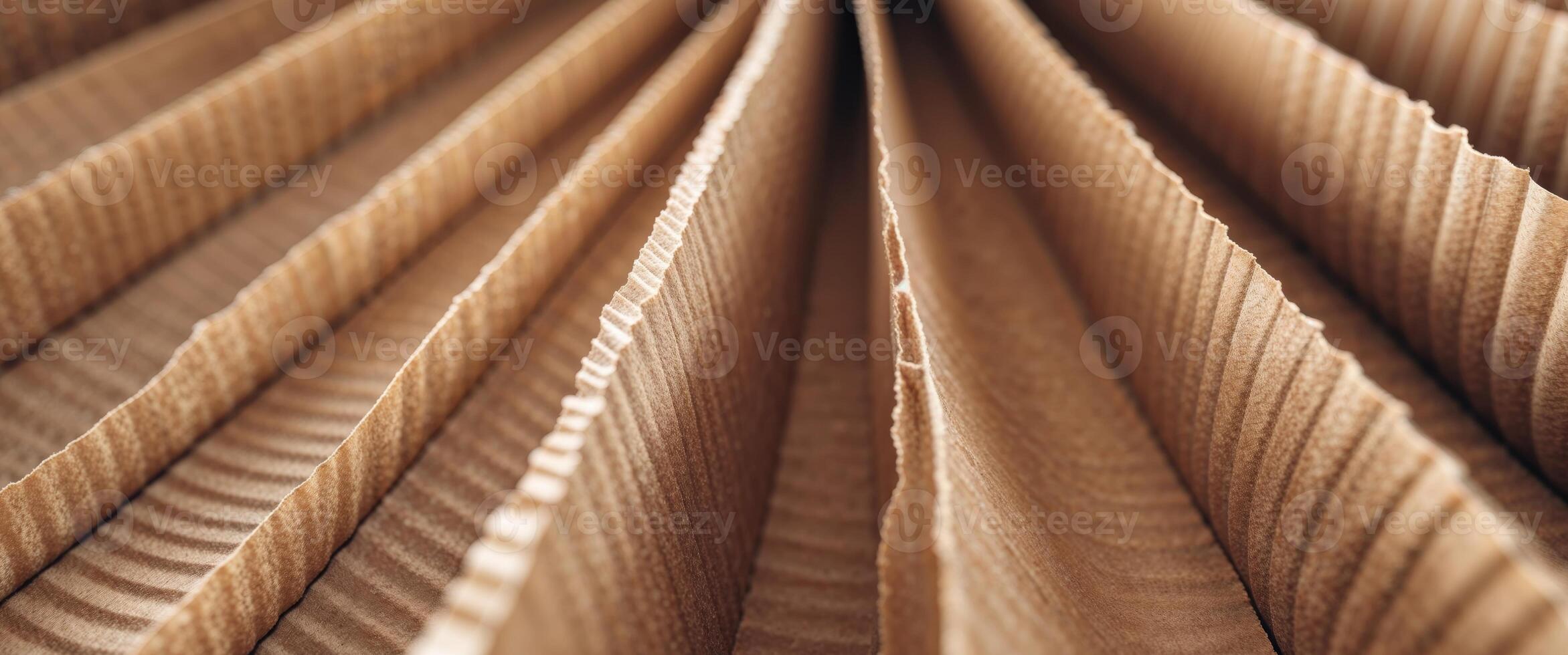 A close up of a stack of cardboard photo
