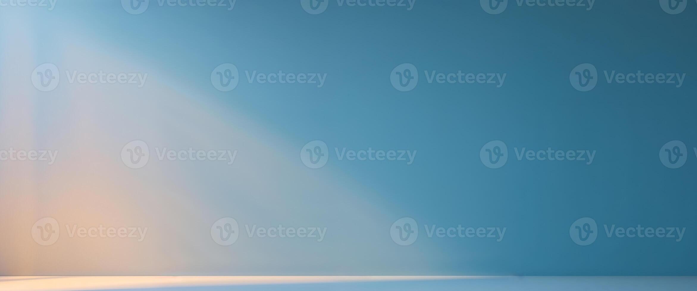 Bright Azure Wallpaper with Natural Light photo