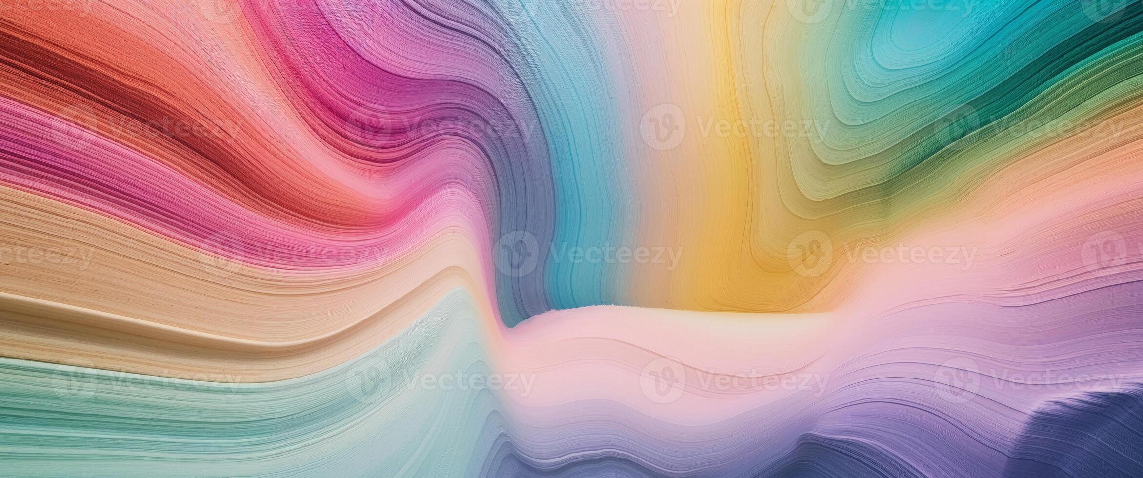 Abstract artwork featuring vertical color gradients and layered textured appearance photo