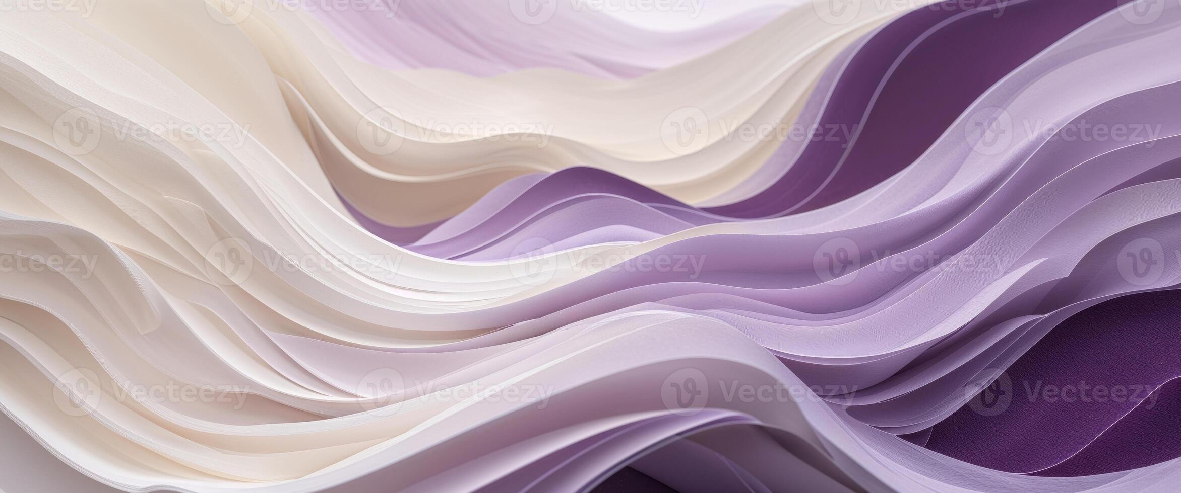 A purple and white abstract background with waves photo
