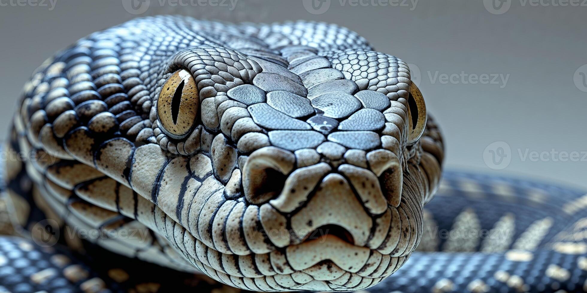 Powerful Python Close Up Intense Gaze Wild Animal Reptile Scales photo