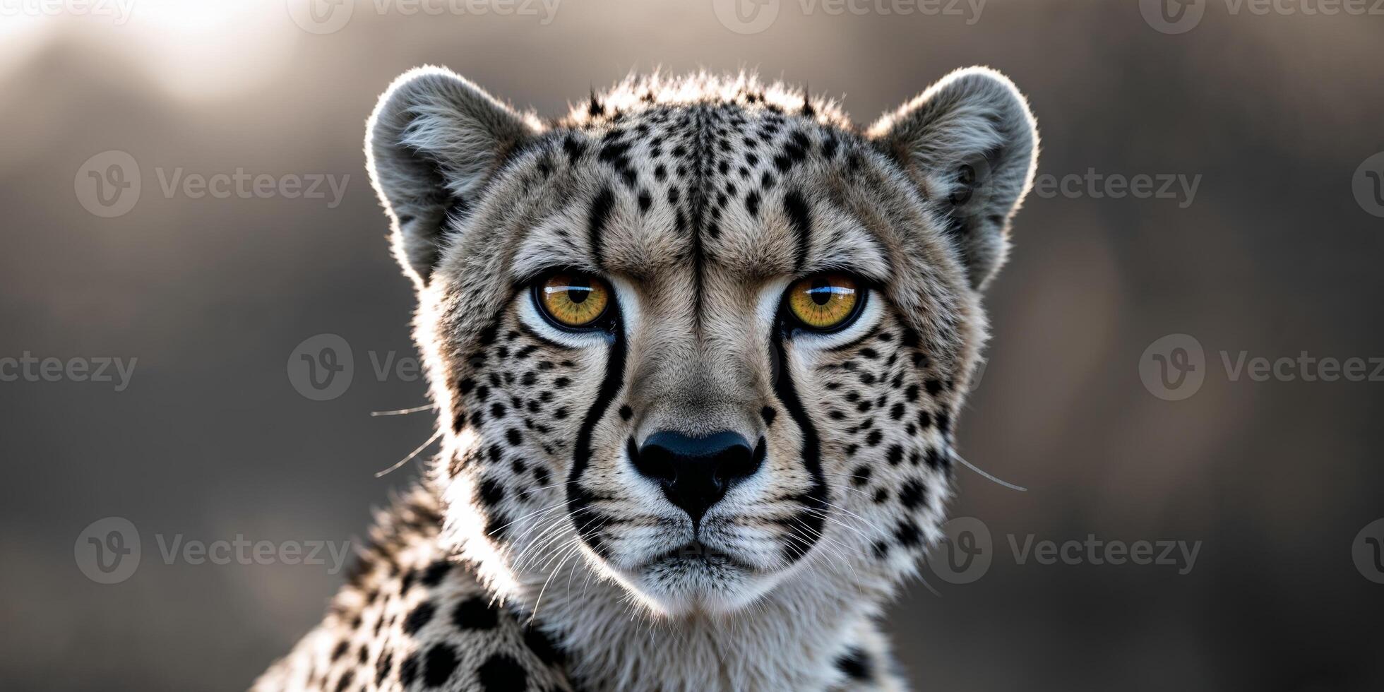Cheetah Eye Contact Hidden Beauty in the Wild photo