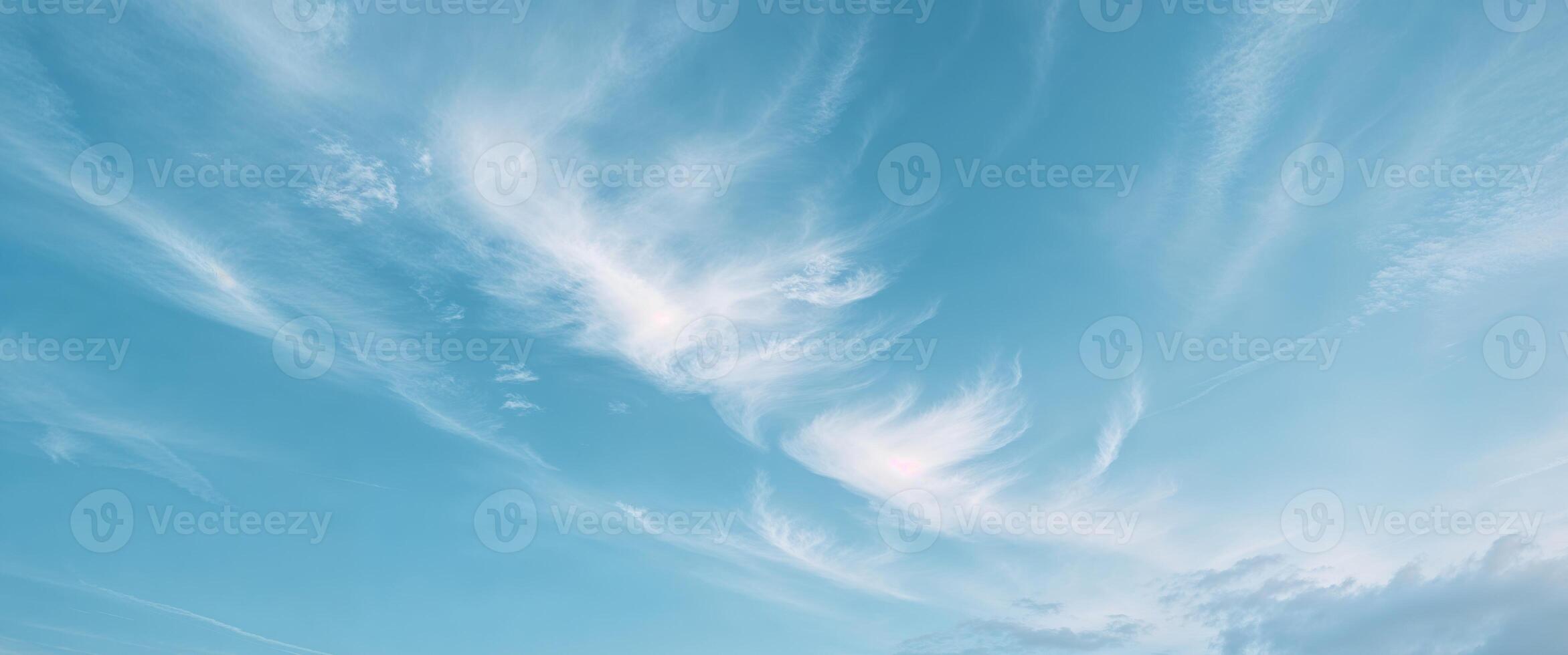 Natural sky stunning blue and white texture backdrop photo