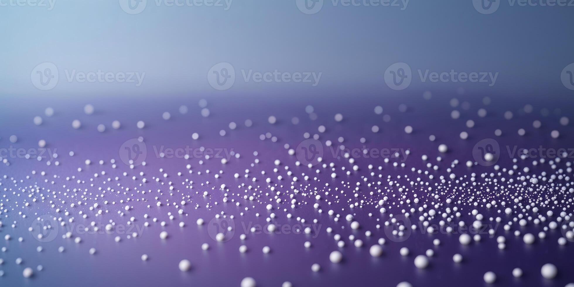 A purple background with many small white bubbles photo