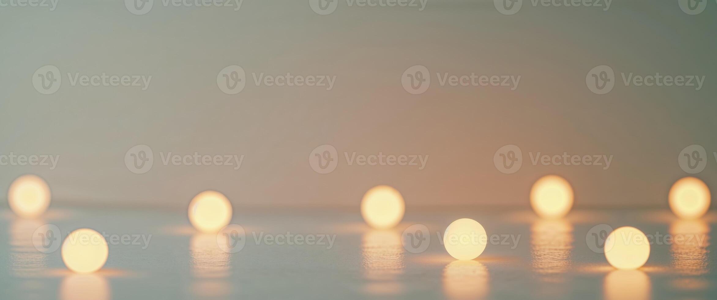 Nostalgic vintage light background with soft warm glow for design and decor. photo