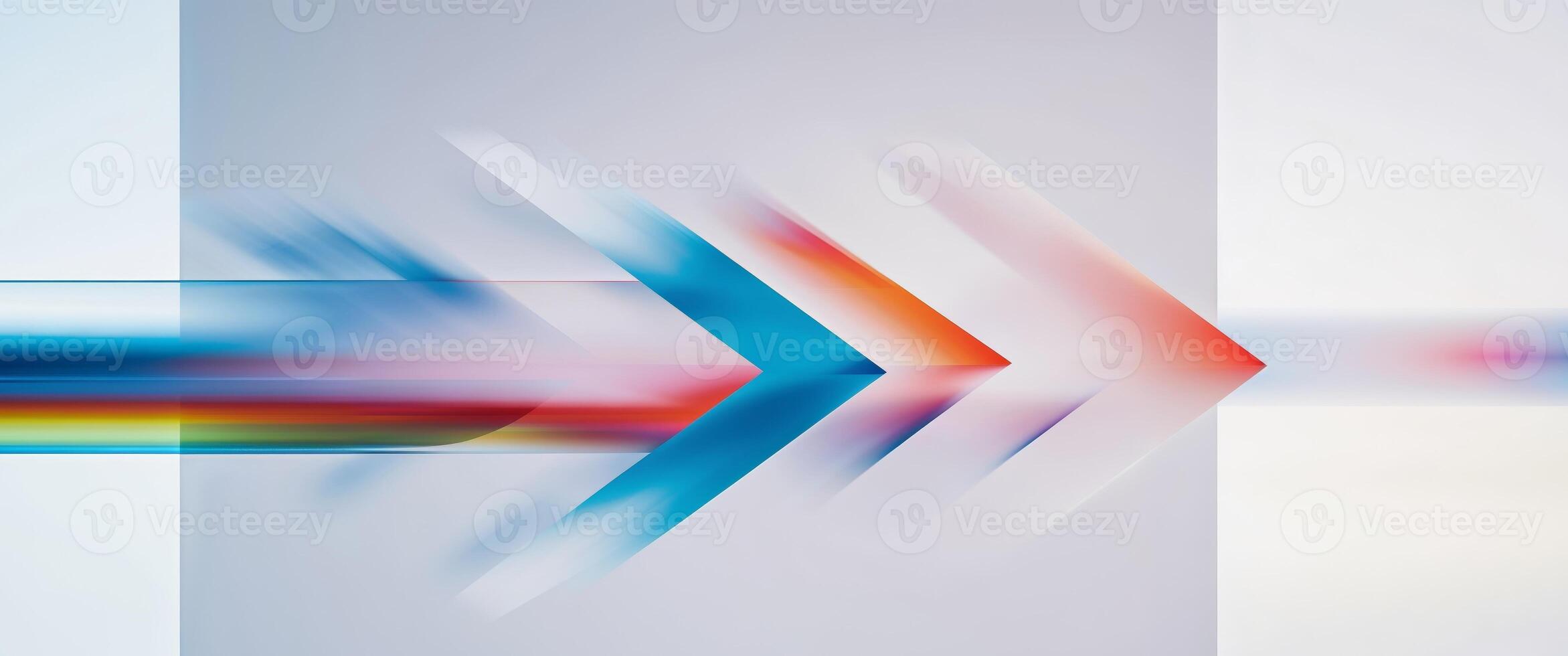 Angled abstract arrow transition border edge background. photo