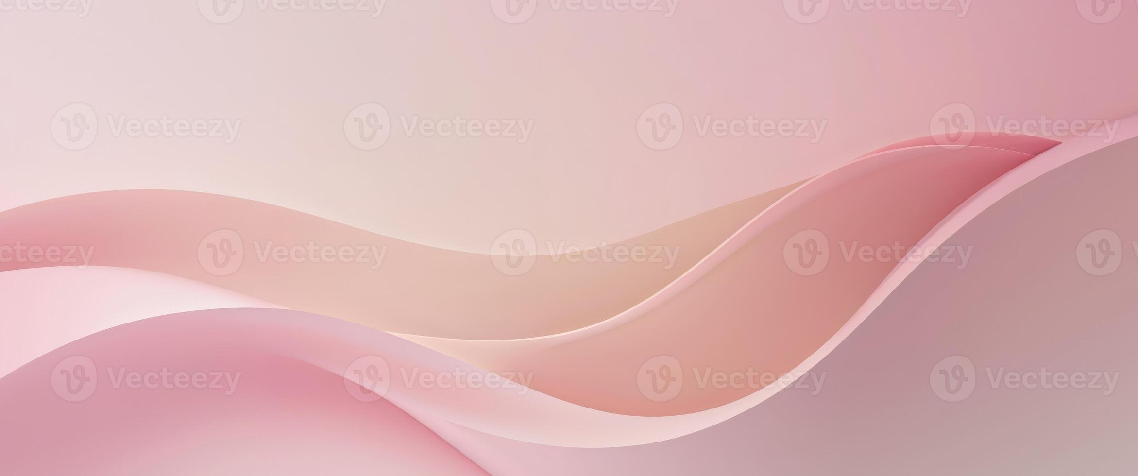 Soft Pink Gradient Background With Gentle Curves and Hues photo
