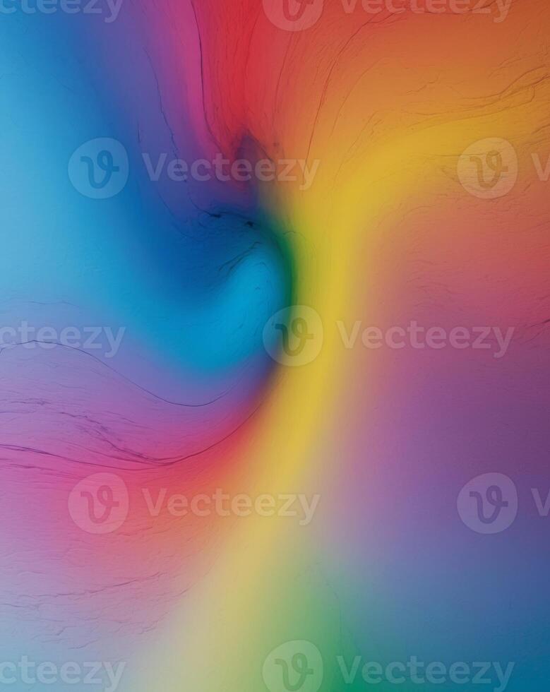 Abstract Background with Blue Red Purple Yellow Green Gradient Color Combination. photo