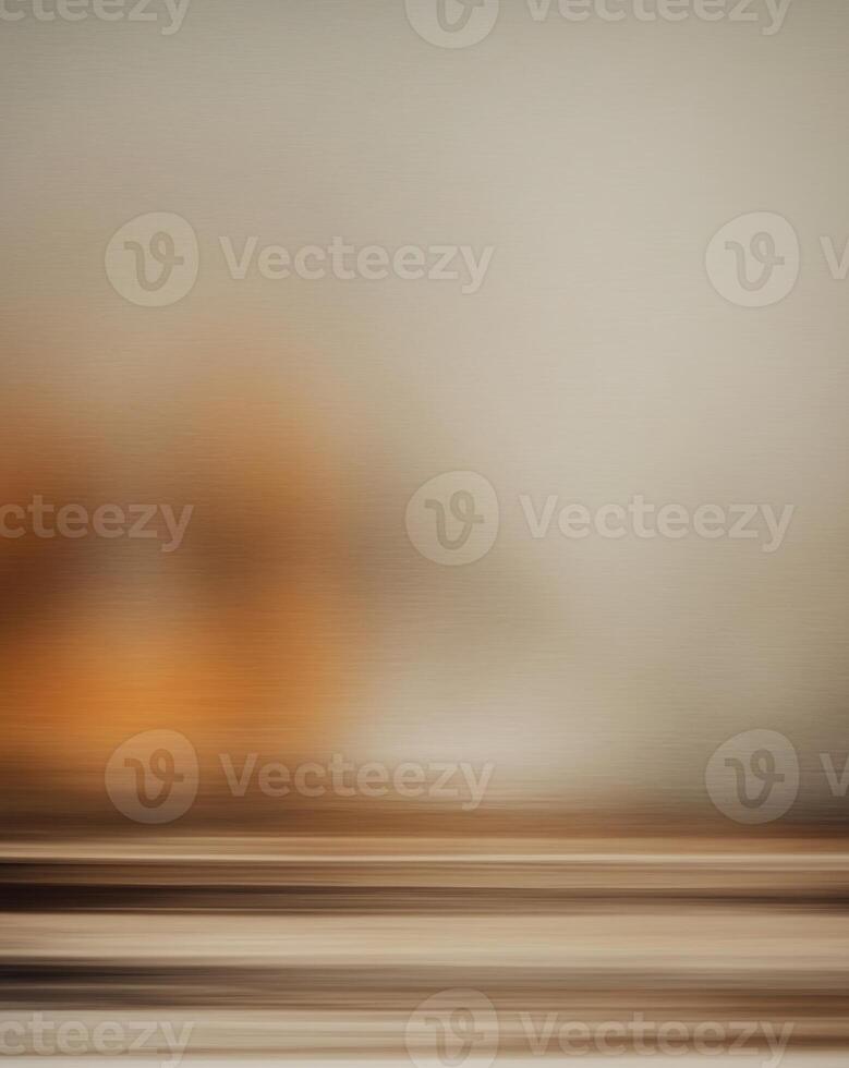 Abstract blurred image of a boat on the water photo