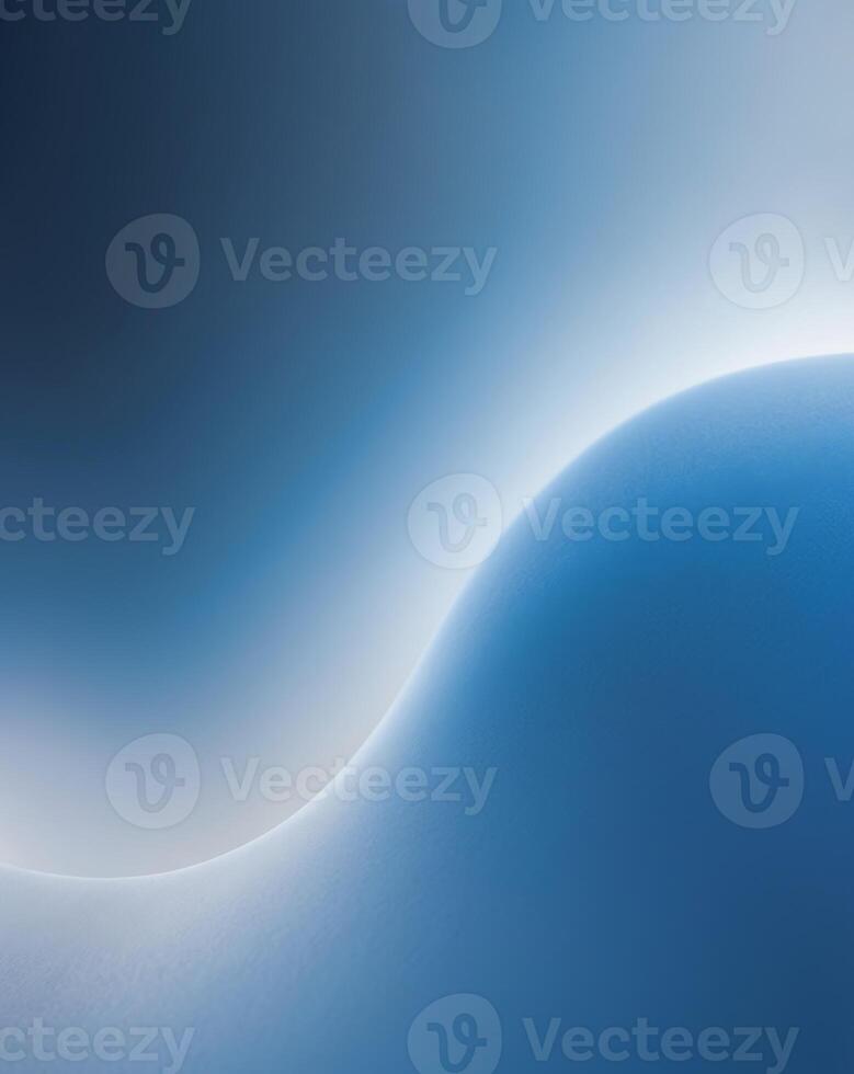 Abstract blue gradient background with dark and light shades photo