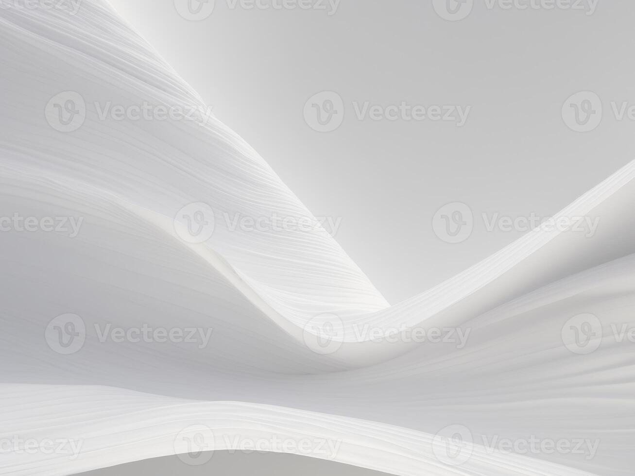 An abstract white wave pattern photo
