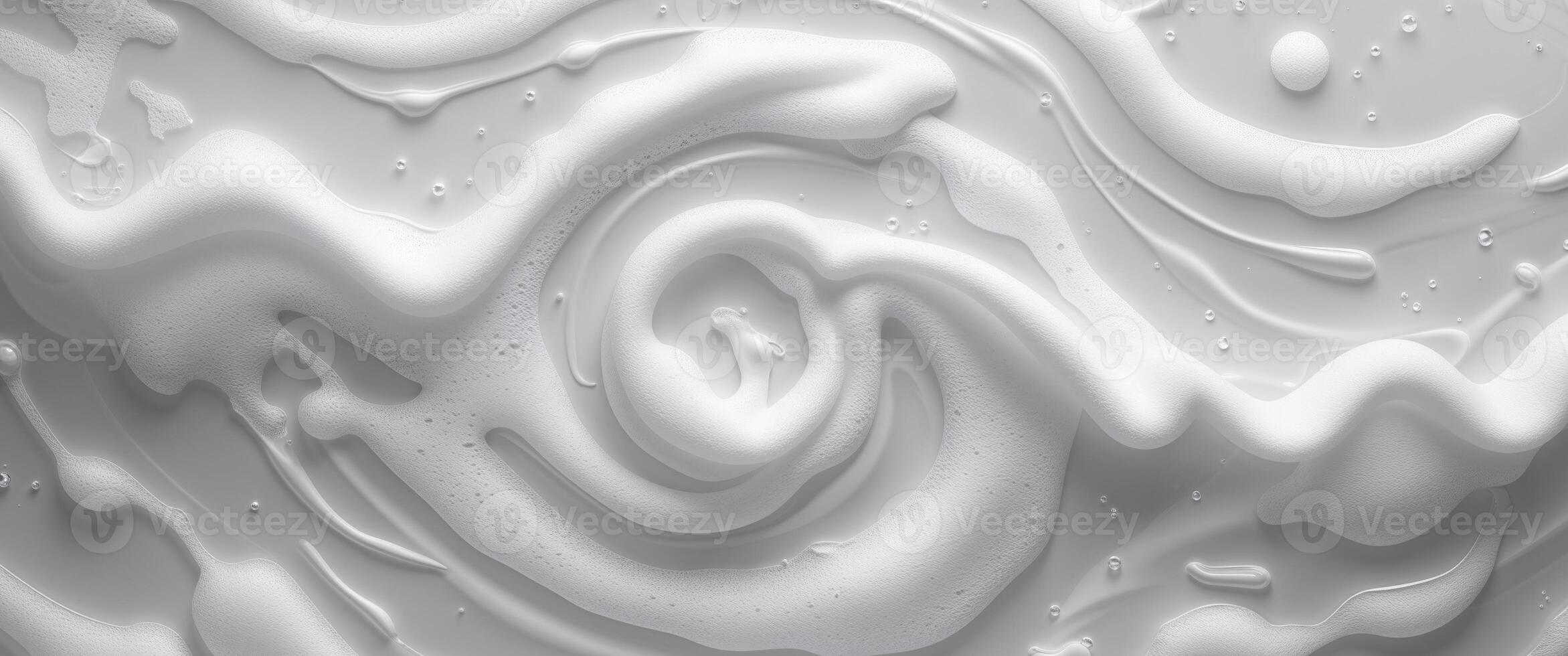 Abstract soap and water swirl background for creative design. photo