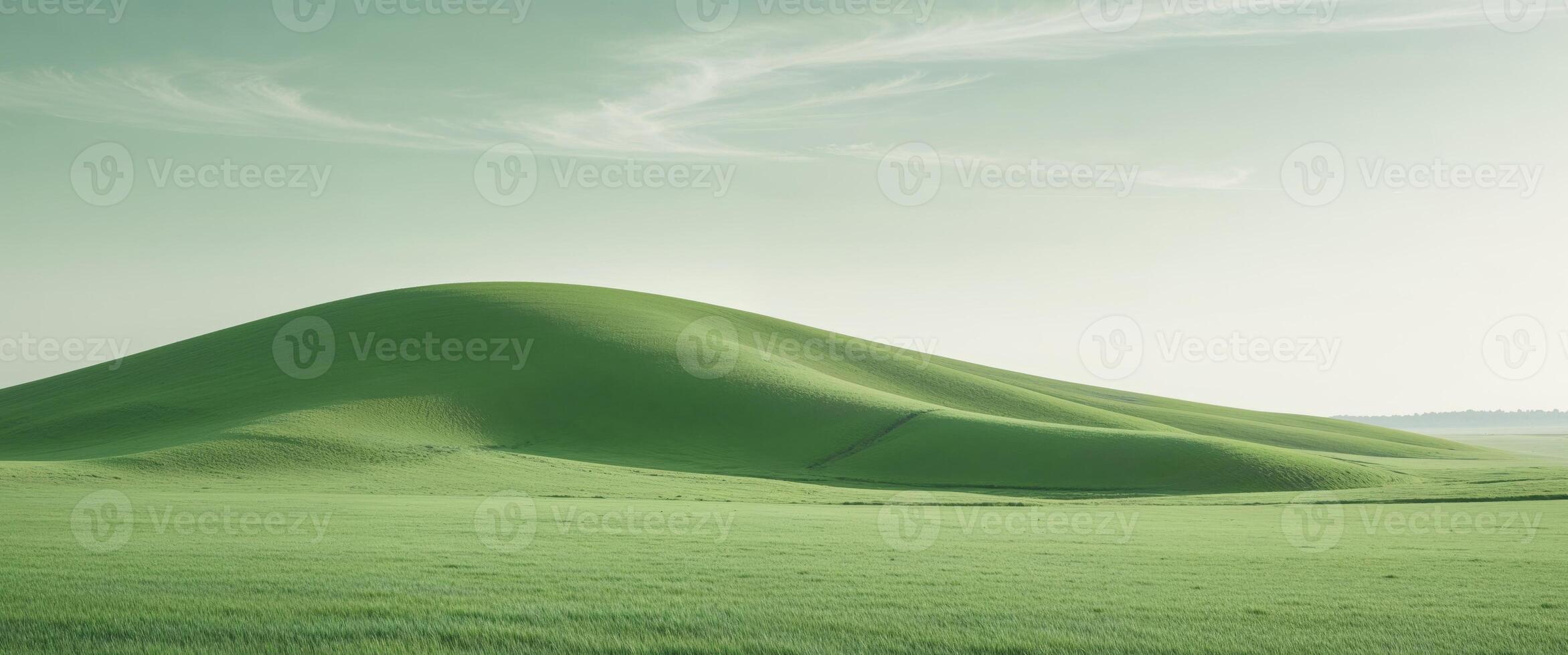 Nature landscape event green hill open field clear sky scenic view tranquility and harmony photo