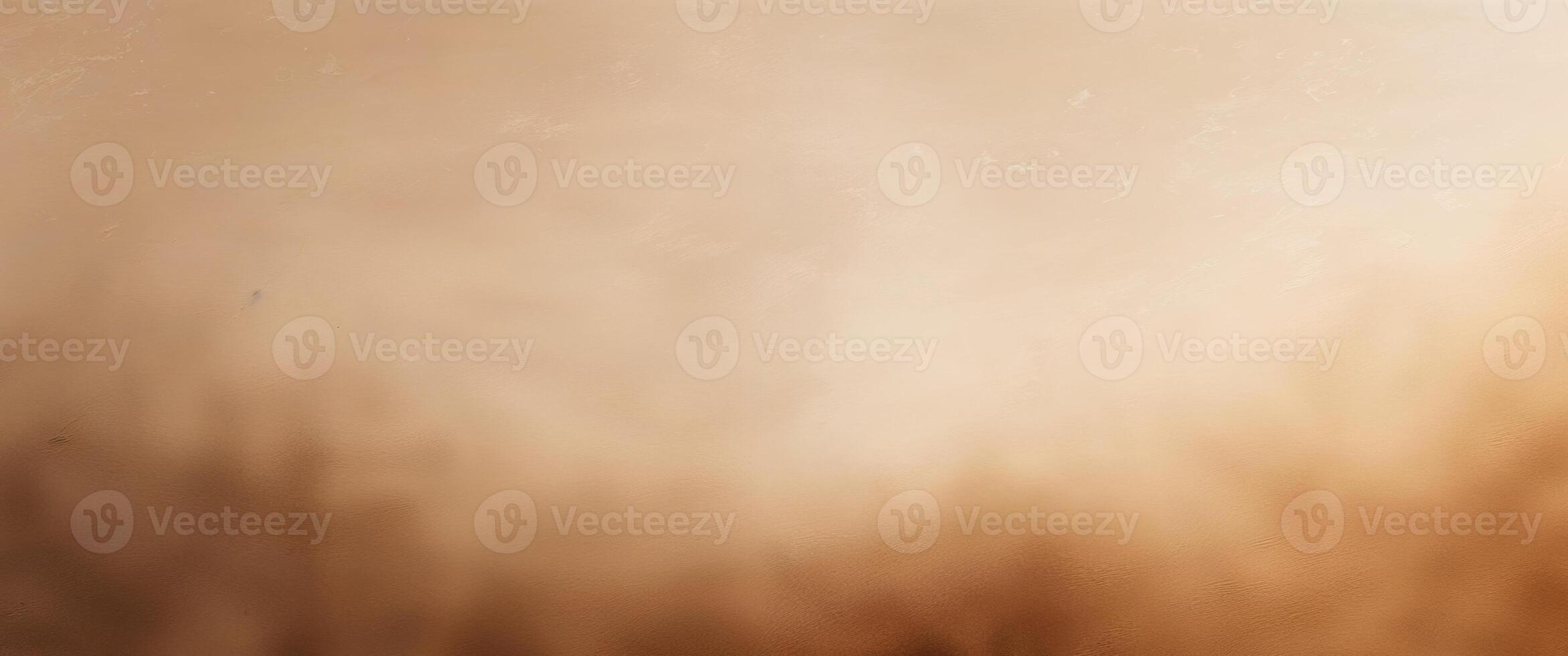 Warm sepia light gradient with soft texture for creative design and background. photo