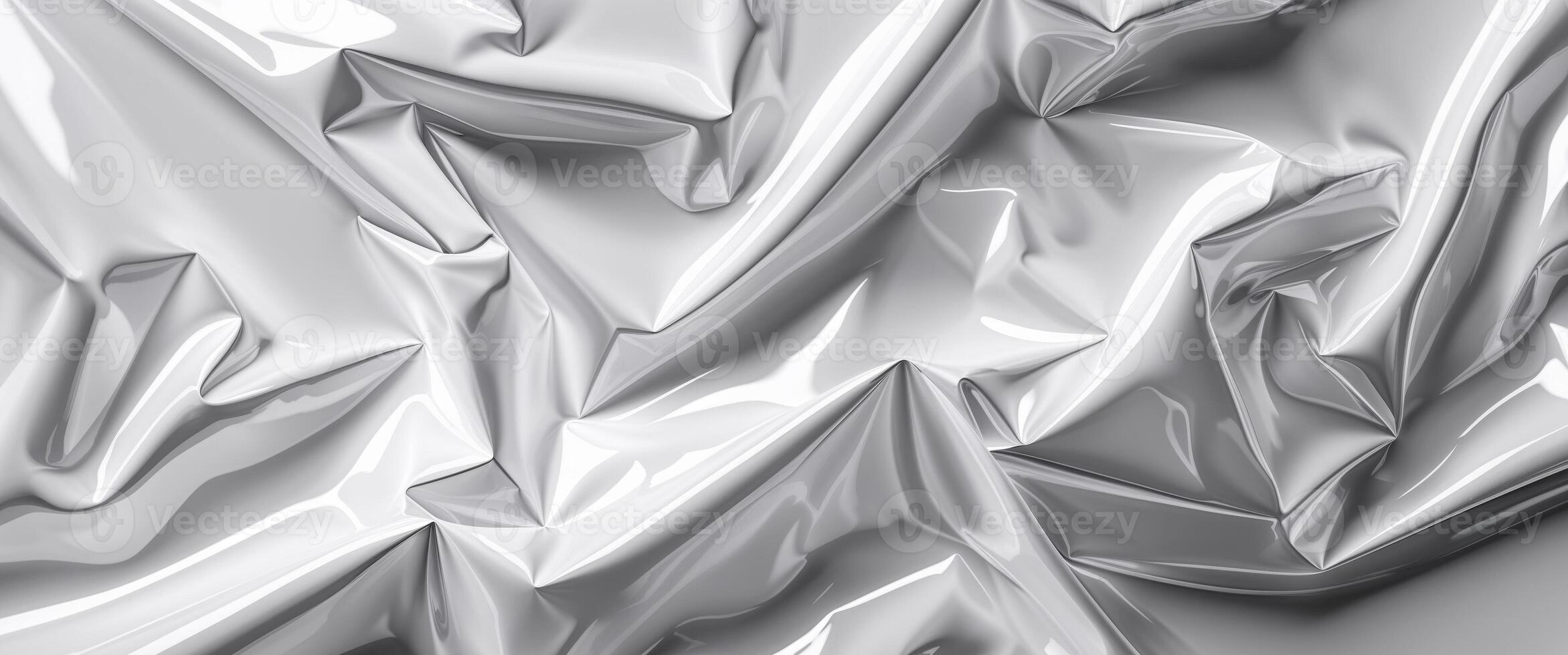 A close up of a white fabric with folds photo