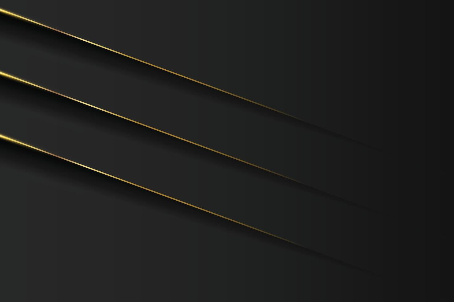 Golden lines luxury on white overlap brown and black shades color background with elegant realistic paper cut style 3d vector