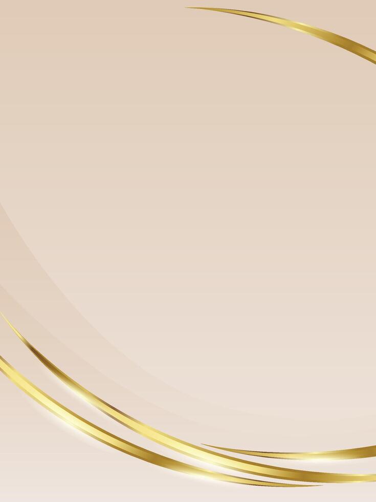 Luxury abstract background golden strips vector