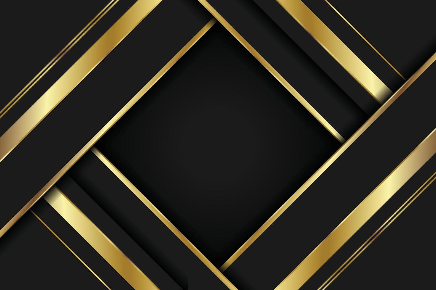 Premium background. Abstract luxury pattern. Golden stripes background. Abstract gold line texture. Black pattern illustration. stock illustration vector