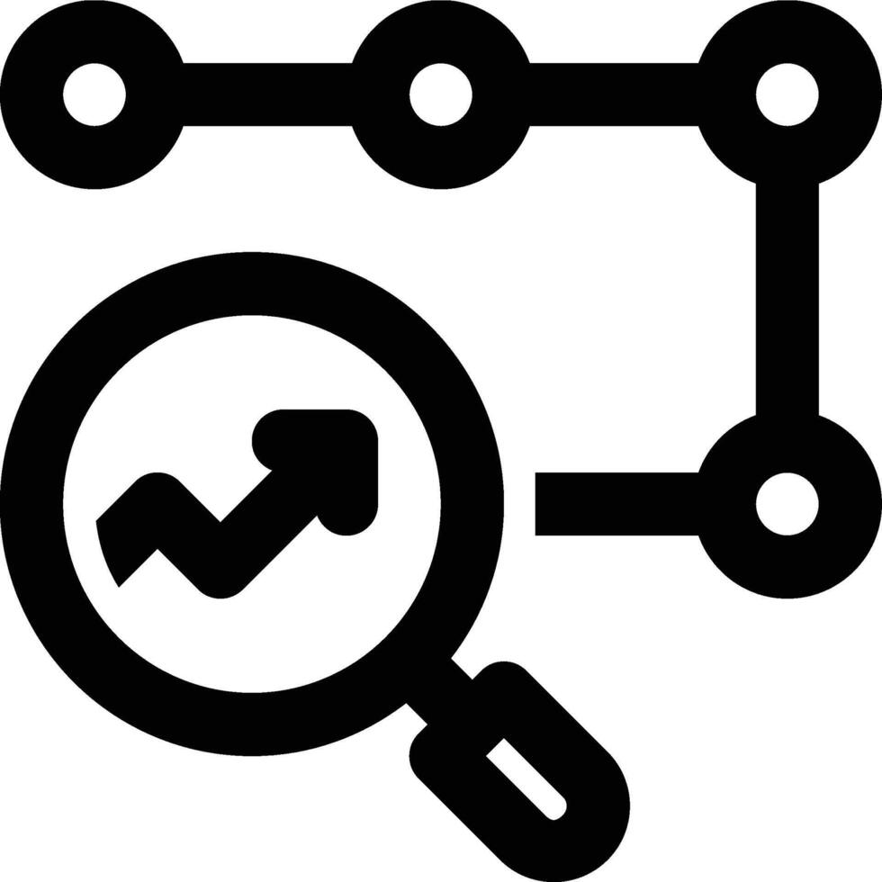 SEO Roadmap, SEO Planning, SEO Plan Outline Icon vector