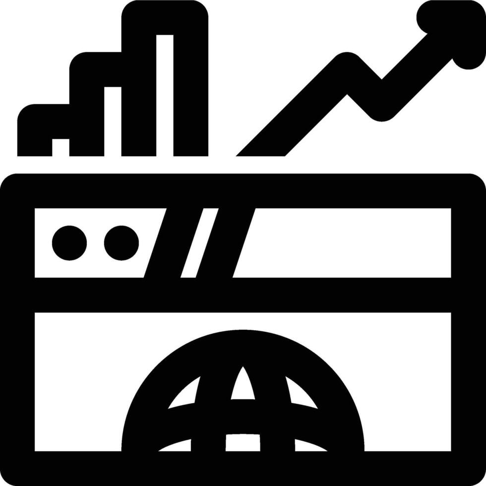 Website Traffic, Web Traffic, SEO Outline Icon vector