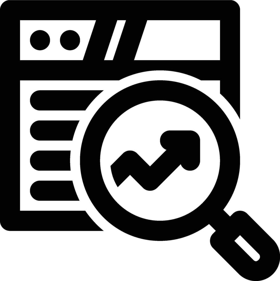 On Page SEO, SEO, Search Engine Optimization Outline Icon vector