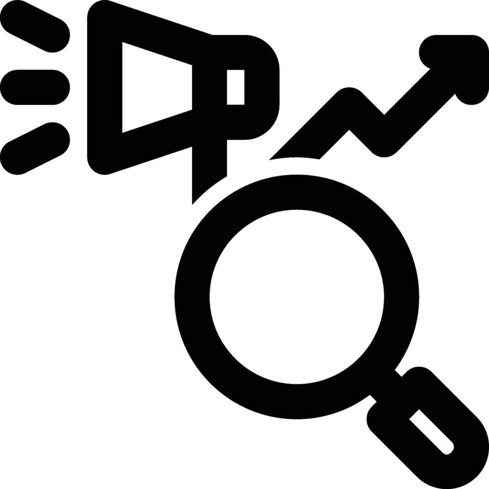 SEO Marketing, SEO, Search Engine Outline Icon vector