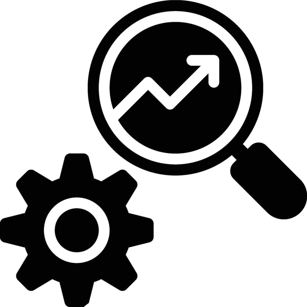 Seo, Search Engine Optimization, Search Engine Glyph Solid Icon vector