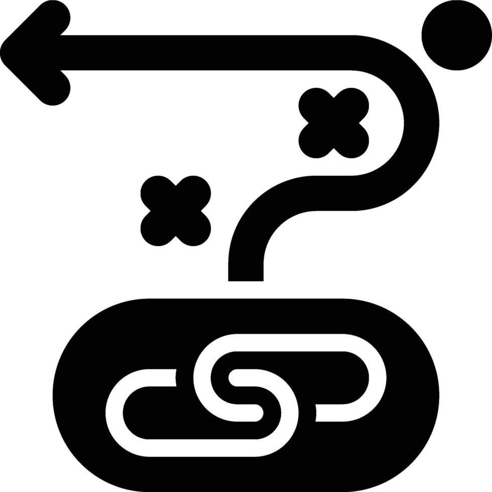 Backlink Strategies, Backlink Strategy, Link Strategy Glyph Solid Icon vector