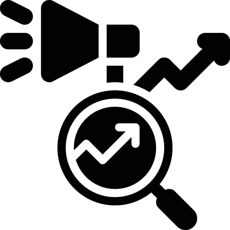 SEO Marketing, SEO, Search Engine Glyph Solid Icon vector