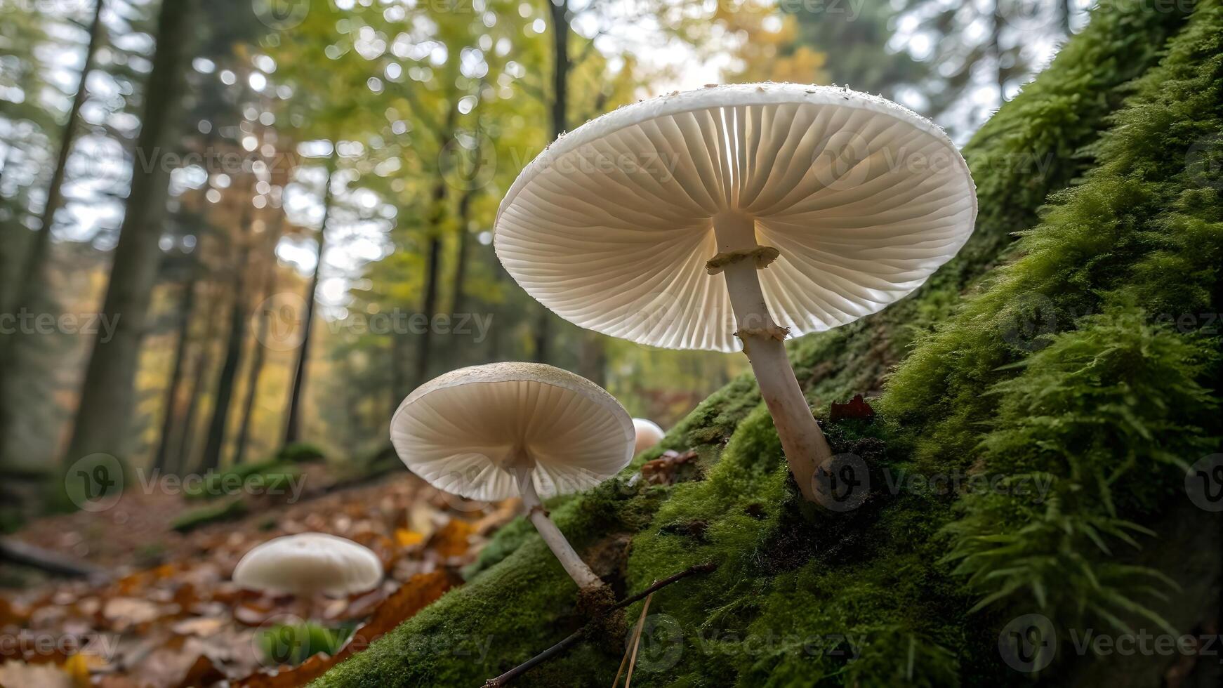 Mushroom in Forest Close-Up Nature Photography for Nature Lovers and Botanical Enthusiasts mushroom photo