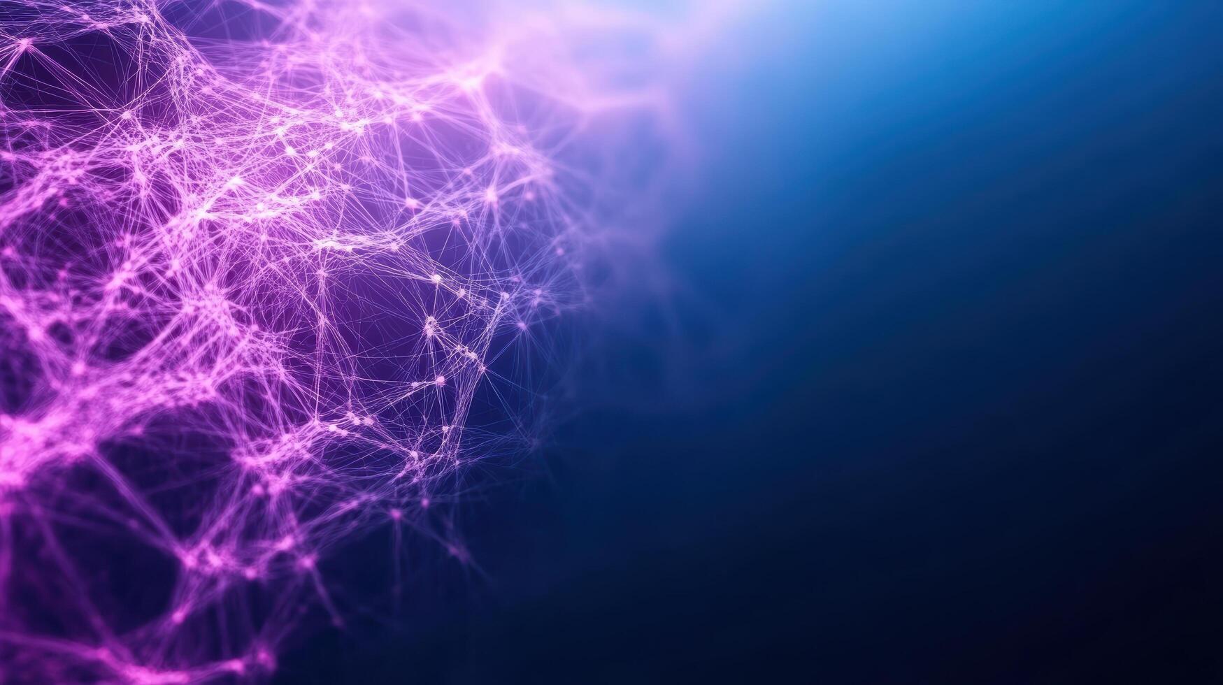 vibrant network of interconnected lines and nodes, symbolizing digital connections and photo