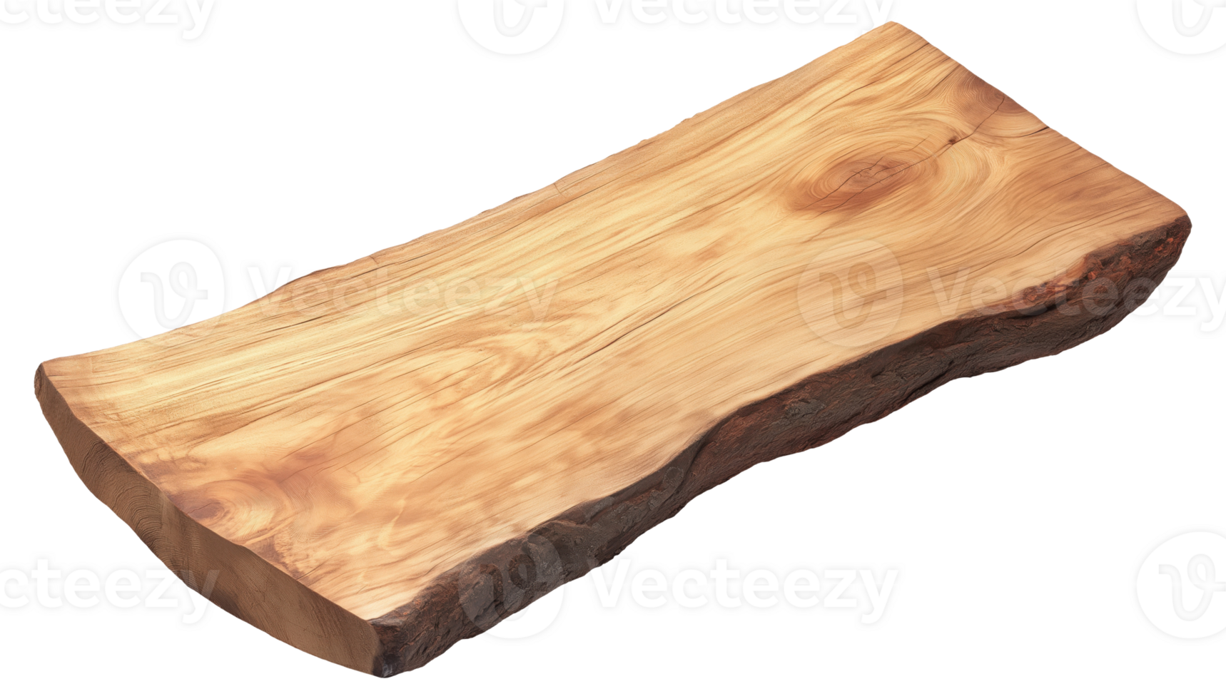 Wooden plank isolated on a transparent background png