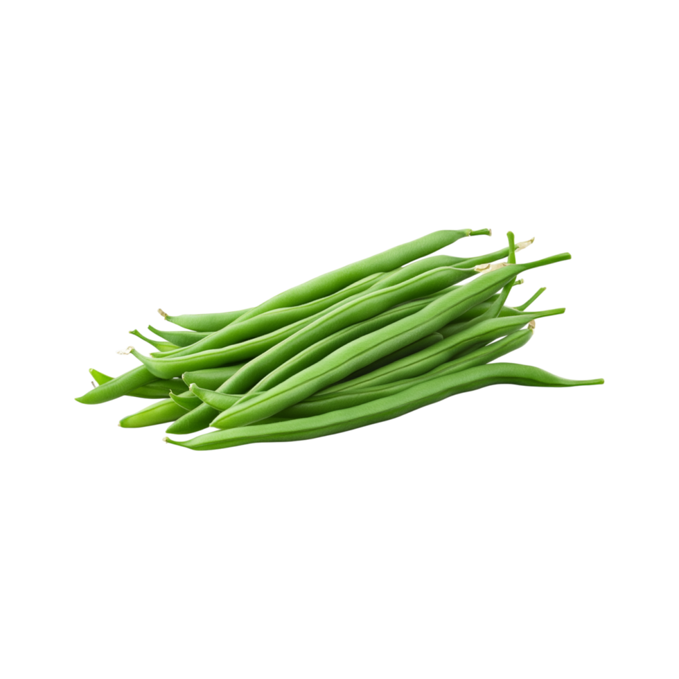 Fresh green beans healthy vegetable food ingredient png