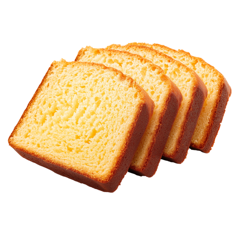 Delicious pound cake slices fresh baked homemade dessert recipe food png
