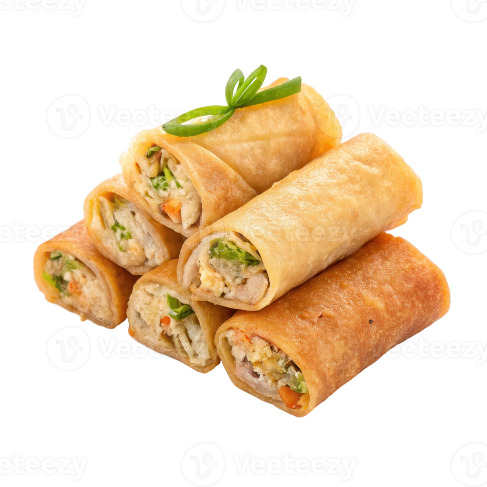 Crispy Vietnamese Spring Rolls png