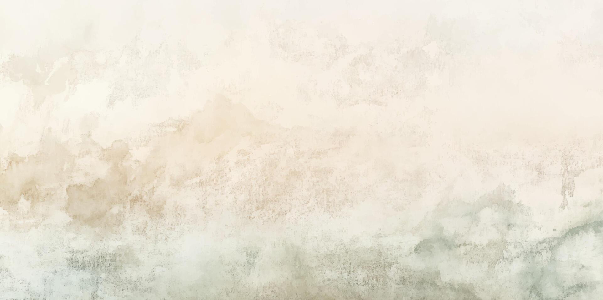 Stylish abstract watercolor background with a horizontal layout. Hand-drawn brush strokes and splatter texture blend in soft pastel tones for a delicate, artistic touch vector