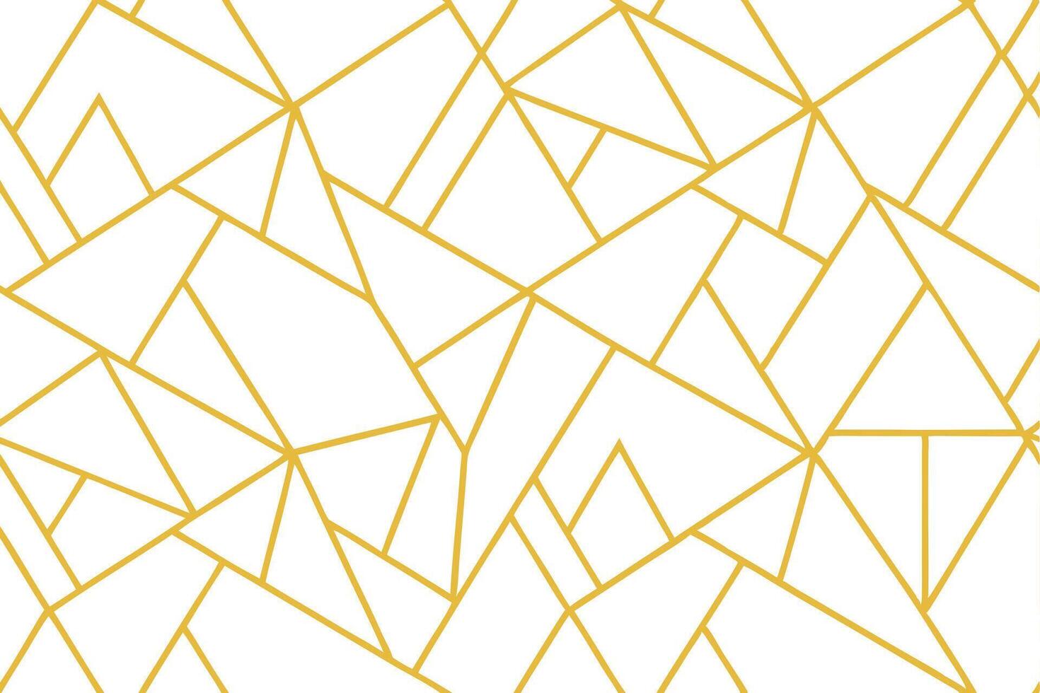 Geometric Gold Lines Pattern, White Background, Modern Art Deco Style vector