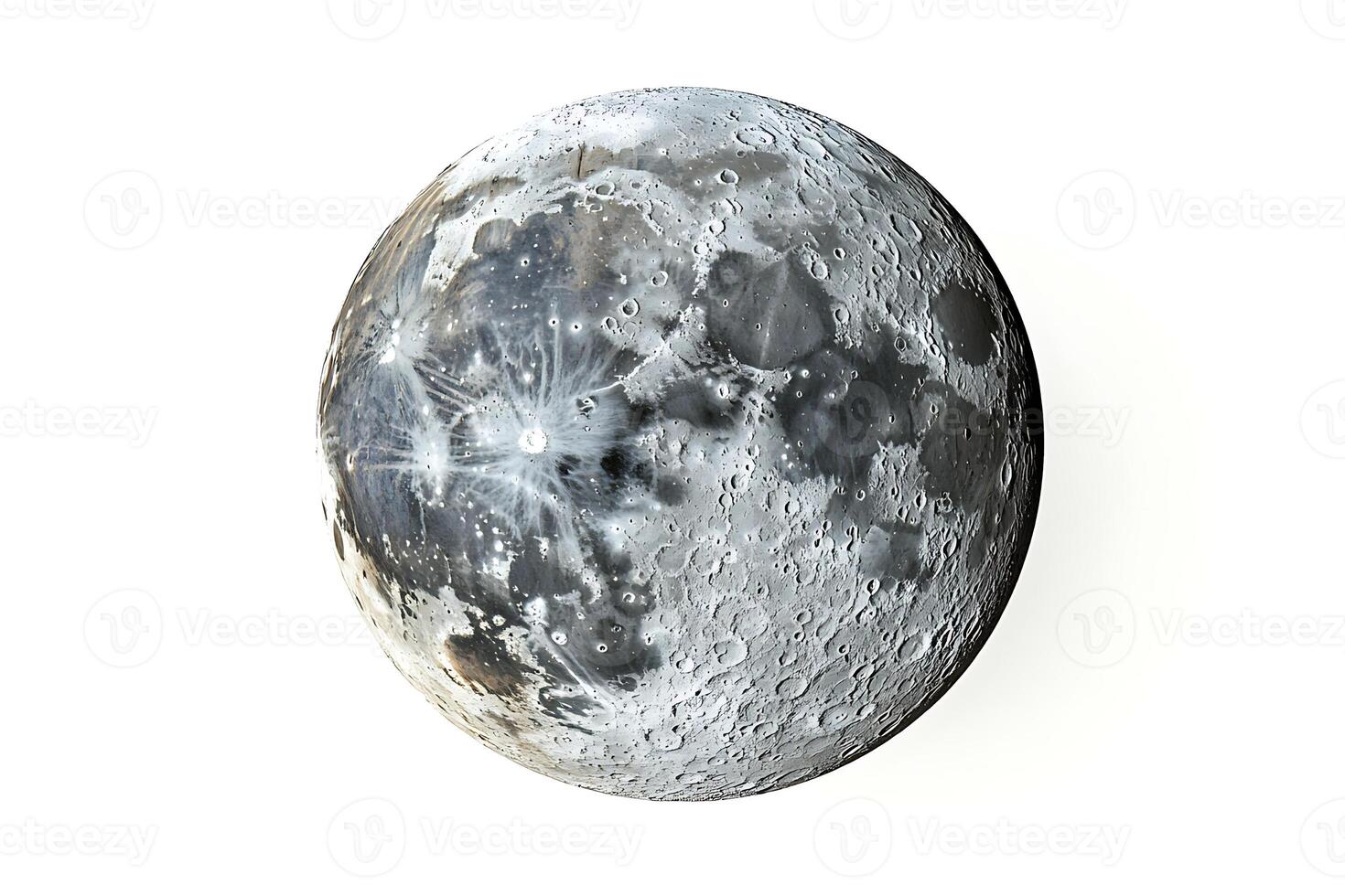 The moon is shown in this image photo