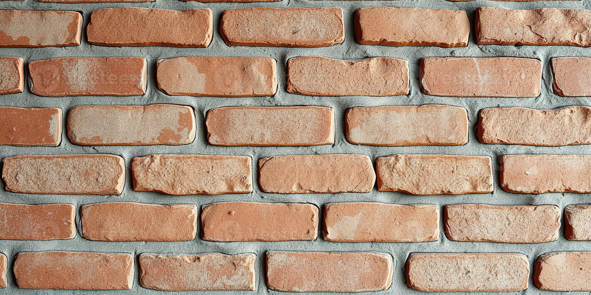 A wall made of red bricks with a white background photo