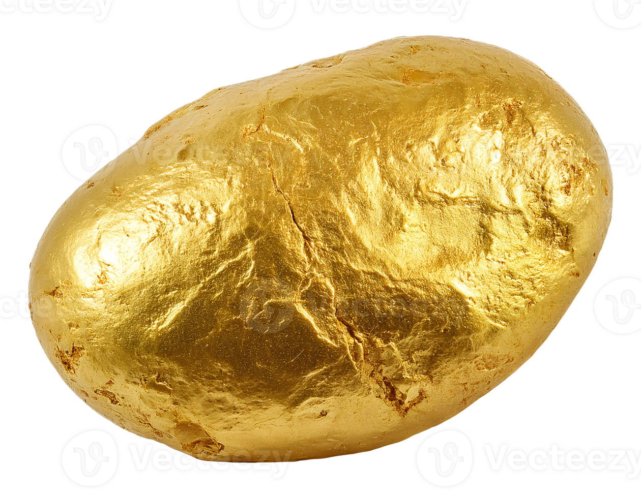 raw gold nugget natural rock with metallic shiny surface, realistic detailed texture of gold mineral stone for mining wealth and luxury resource concept on isolated background png