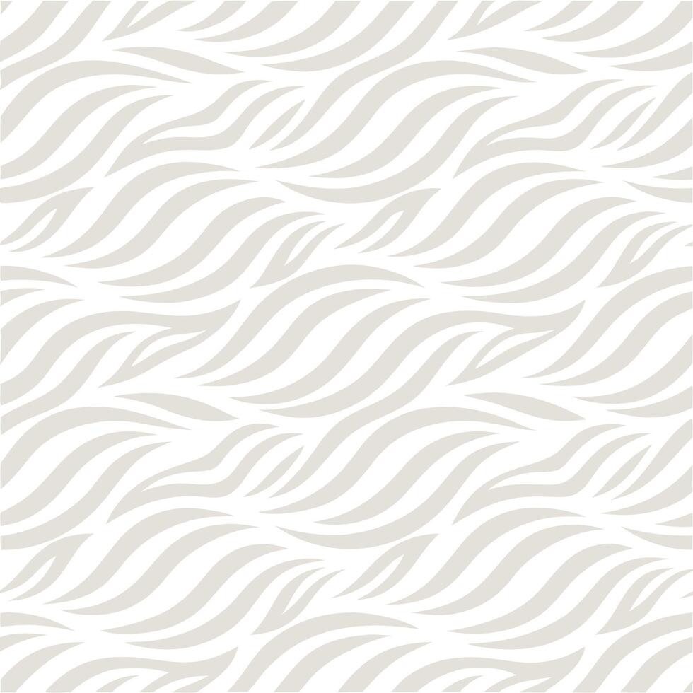 Elegant Seamless Pattern with Wavy Lines and Soft Beige Color Scheme for Textile Design vector