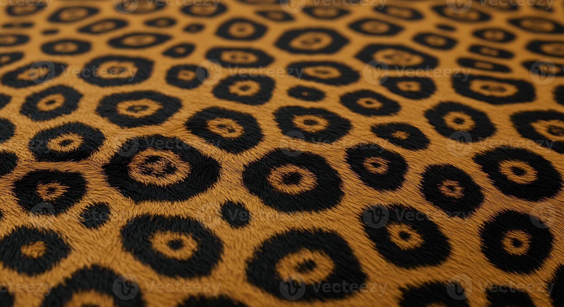 Luxurious Golden Leopard Print A Textured Abstract Fur Design photo