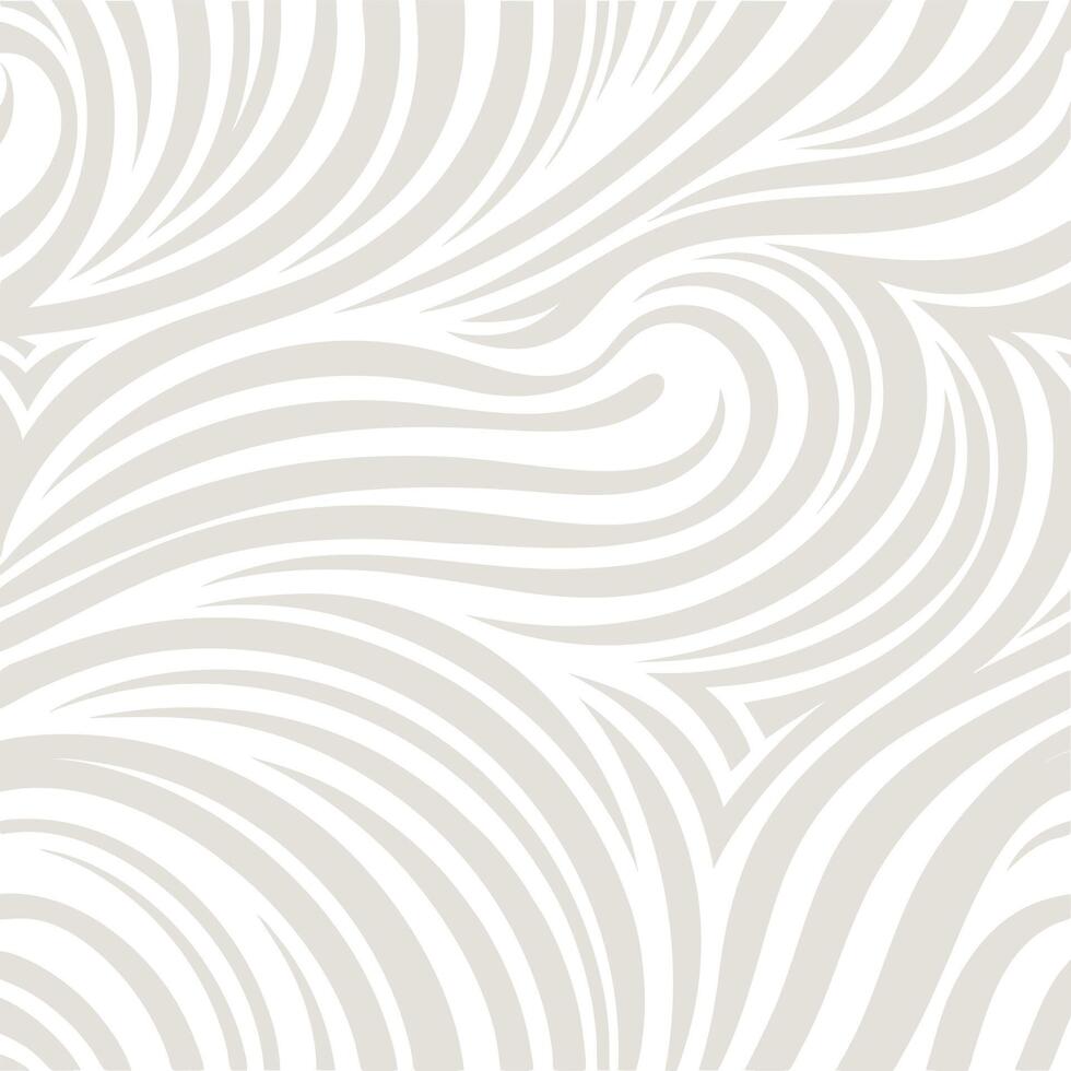 Abstract Beige and White Swirling Lines Pattern Background Design Texture vector