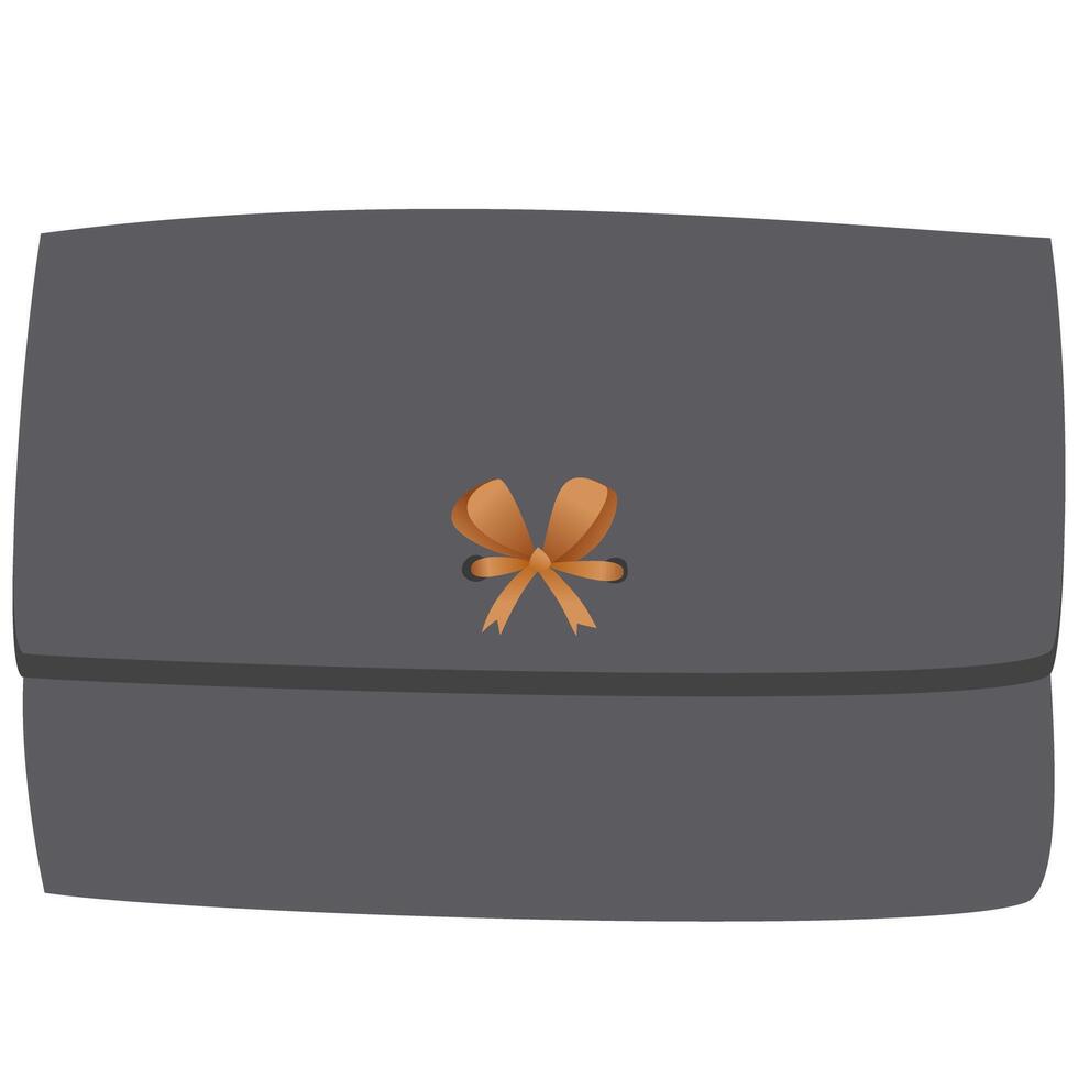 cute flat design illustration of an envelope. Perfect for icons, stickers, emojis, and graphic design elements vector