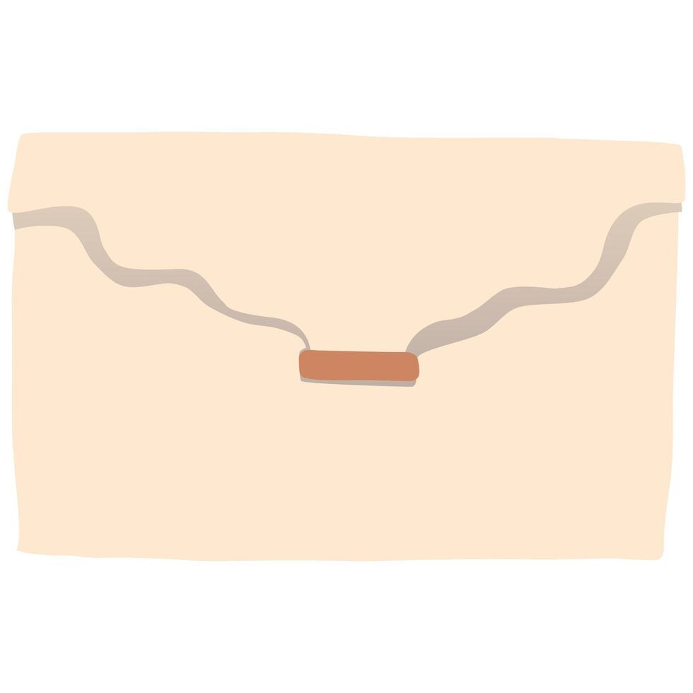 Set Minimalist Cute Envelope Sticker vector